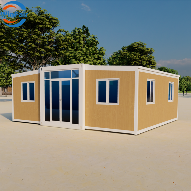 WinFair Italy 20 Feet Mobile Container House Luxury House Prefabricated Homes for Self-Built Villa / Residential Home