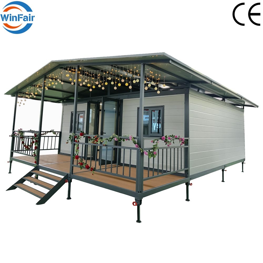 WinFair Ce Certified China Module House Prefabricated Homes Casas Prefrafricadas for Home Studio / Creative Space / Beach House