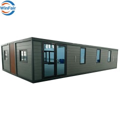 WinFair China Modular 40Ft Expandable Container Houses Prefab Houses 3 Bedrooms Luxury for Home Studio / Creative Space