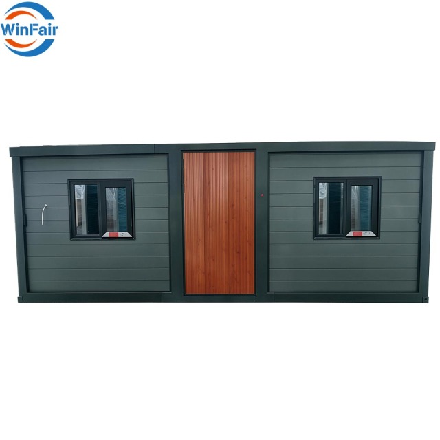 WinFair Import Prefabricated House 40Ft Expandable Container Houses 3 Rooms Module From China for Home Studio / Creative Space