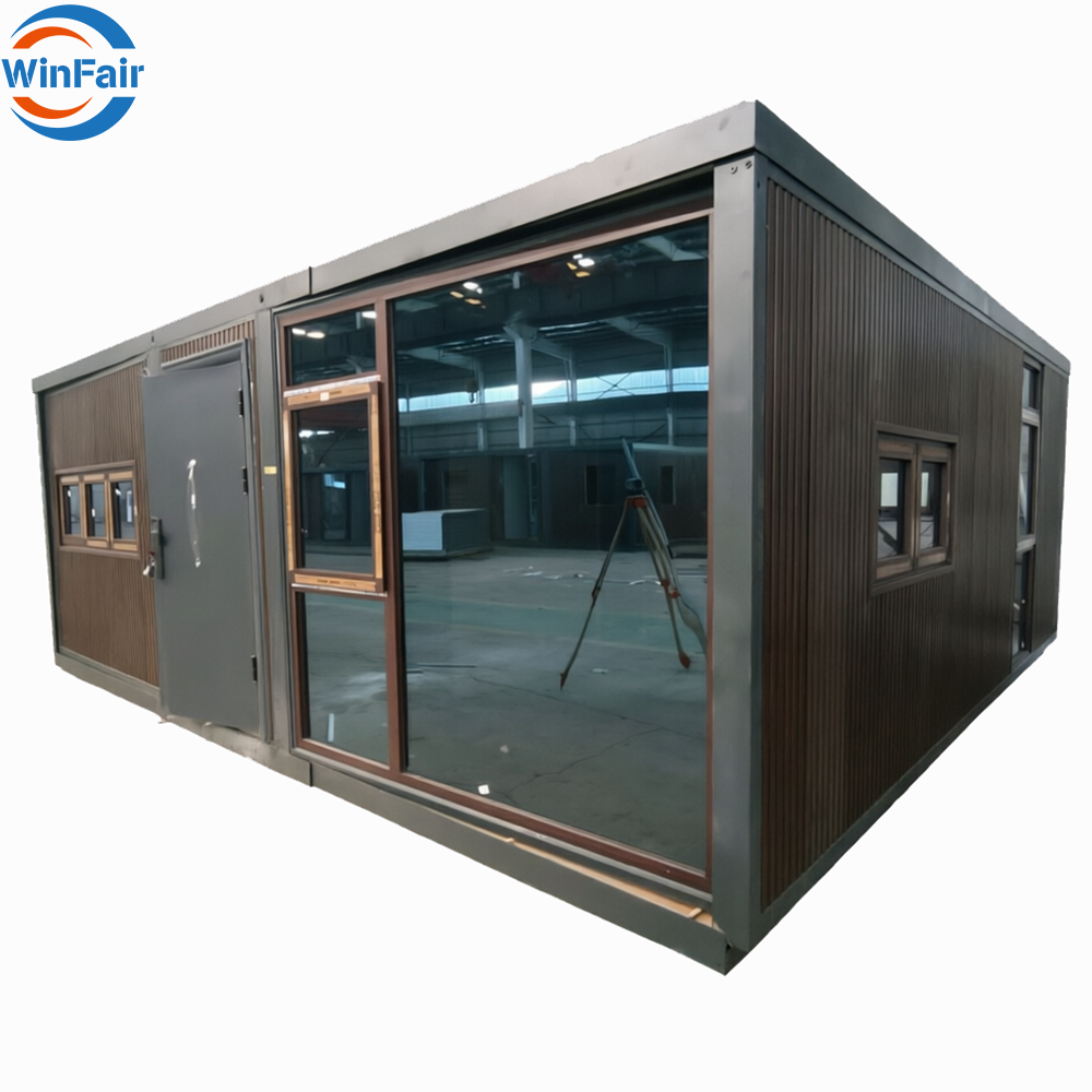 WinFair Low Price Prefab 20Ft Folding Container House Luxury Living Dominican Republic for Retirement Home / Senior Living