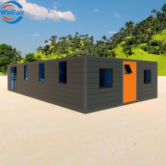 WinFair 40Ft Foldable Prefab House Homes Container Casas Prefabricadas for Living Container / Casa Container / Retirement Home