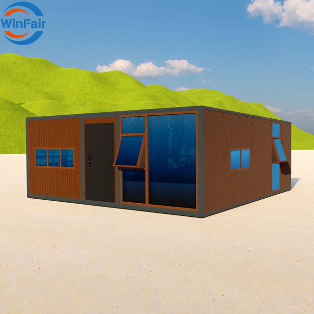 WinFair Casa Modular Prefabricated Modern Prefab Tiny Container House Prices Turkey for Living Container / Casa Container