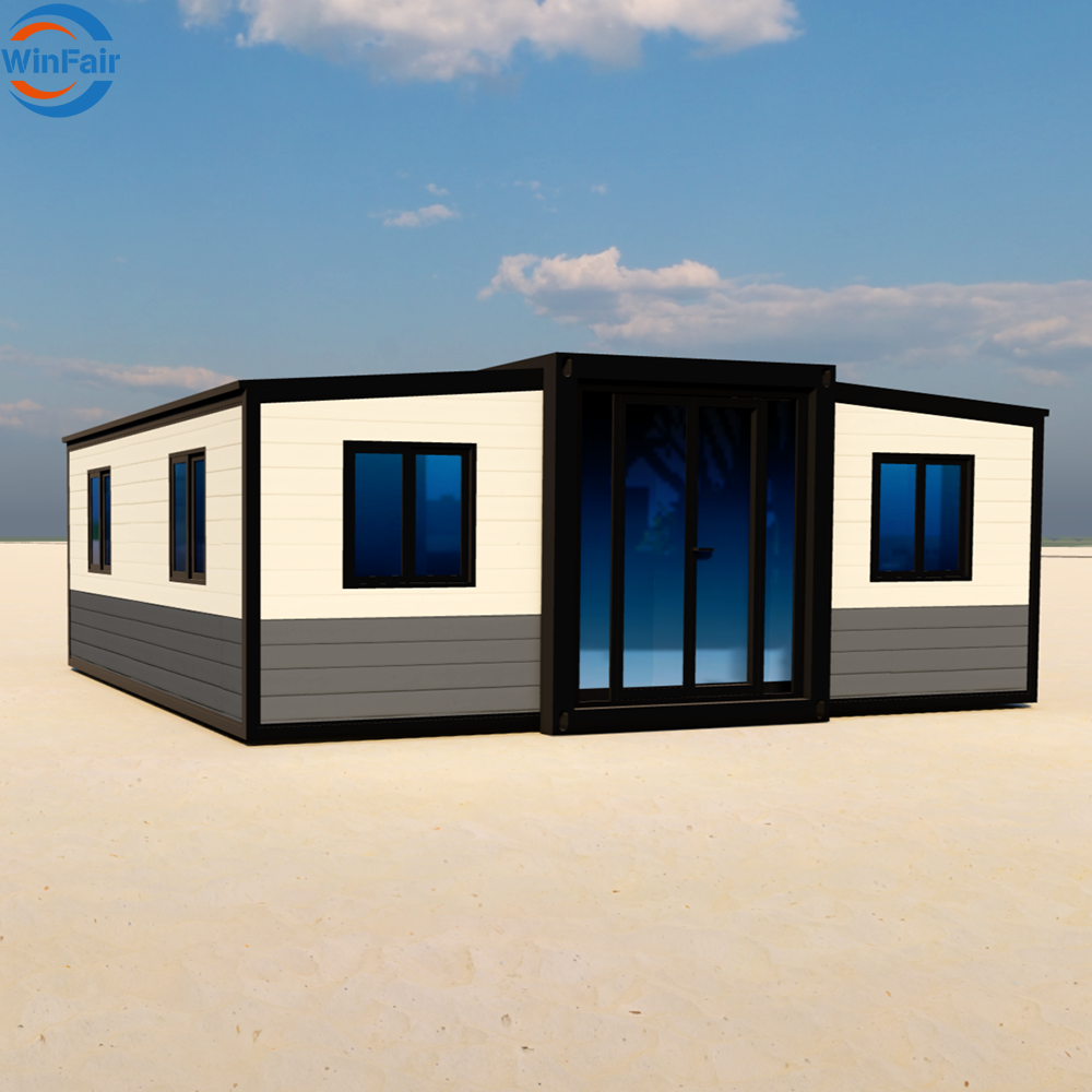 WinFair Morocco Portable Foldable Expandable Prefab Modern Container House Villa 20 Ft for Self-Built Villa / Residential Home