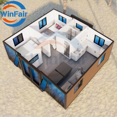 WinFair Ce Certified Cheap Prefabricated Mobile Home Trailer Container House Cyprus for 4H Quick Assembly Dormitory Office Camp