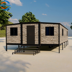 WinFair Prefabricated Mobile 30 Ft Expandable Container Houses With Trailer Poland for Mobile Clinic / Health Center