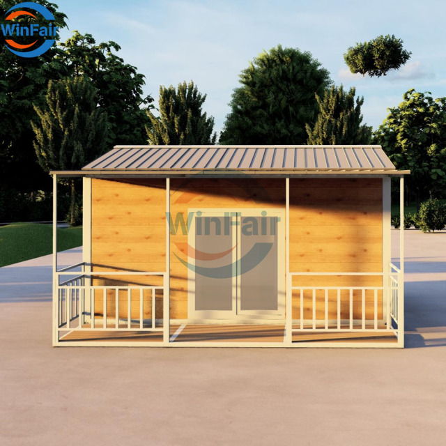 WinFair Portable Detachable Villa Container House Luxury Prefabricated Modular Homes Modern For Labor Camp Dormitory/Homestay