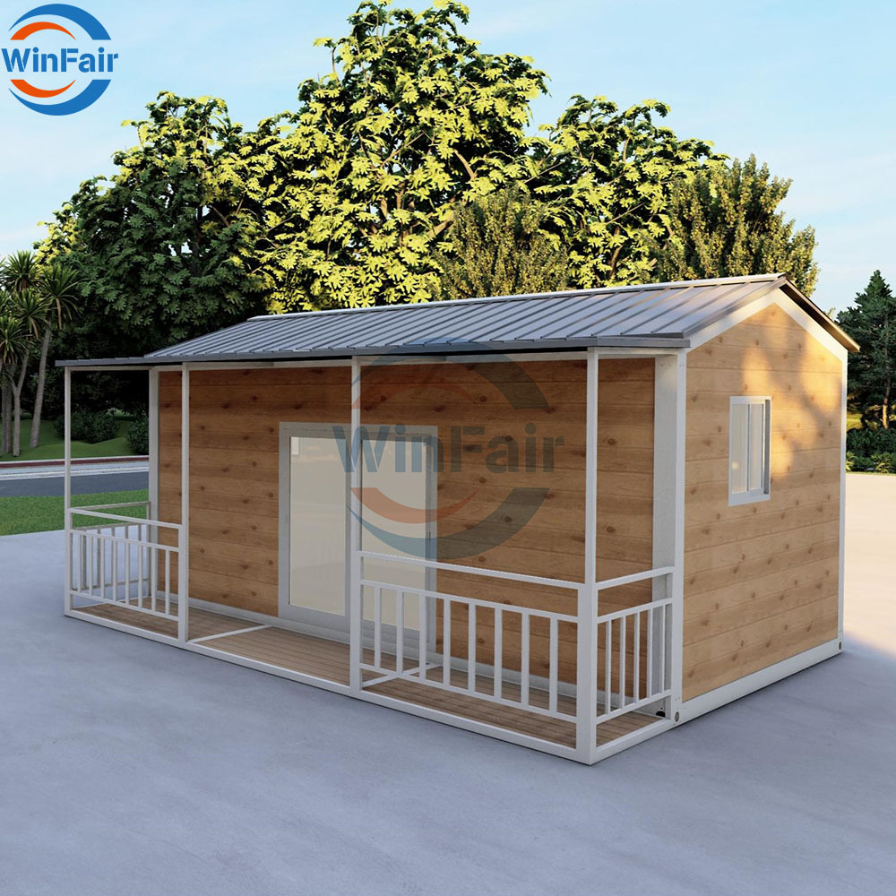 WinFair Portable Detachable Villa Container House Luxury Prefabricated Modular Homes Modern For Labor Camp Dormitory/Homestay