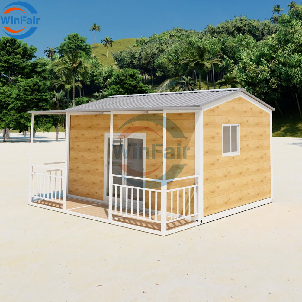 WinFair Luxury Good Price Detachable Modular Container House Prefabricated Swiss Villa For Temporary Housing / Shelter