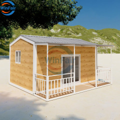 WinFair Mexico Modular Prefab Detachable Container House Casas Prefrafricadas 20 Feet For Construction Site Dormitory