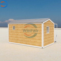 WinFair Mexico Modular Prefab Detachable Container House Casas Prefrafricadas 20 Feet For Construction Site Dormitory
