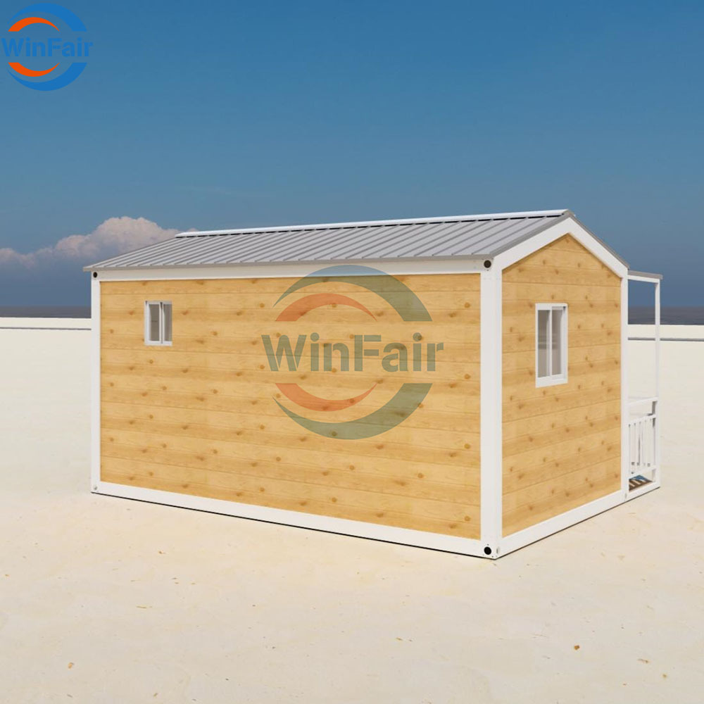 WinFair China Wholesale Detachable 20Ft Prefabricated Container House for Guard House / Security Booth/Granny Flat / Guest House