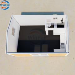 WinFair Luxury Good Price Detachable Modular Container House Prefabricated Swiss Villa For Temporary Housing / Shelter