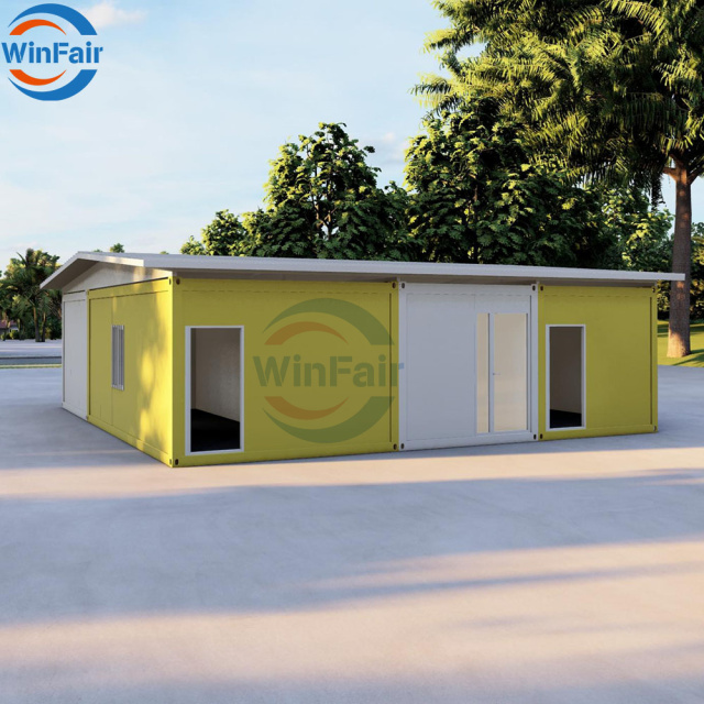 WinFair Luxury Modern 20Ft Modular Prefab Container House Philippines With Bathroom for Dormitory Office Camp /Casa Container