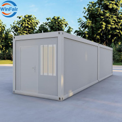 WinFair Mobile Foldable Flat Pack Container Homes House Prefab Houses Granny Flat for Seaside Bungalow / Equipment Room