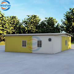 WinFair Luxury Modern 20Ft Modular Prefab Container House Philippines With Bathroom for Dormitory Office Camp /Casa Container