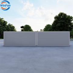 WinFair Low Cost Portable 2 Bedroom Prefab Folding Flat Pack Container Houses Modern for Rural Villa/Farmhouse/Mobile Library