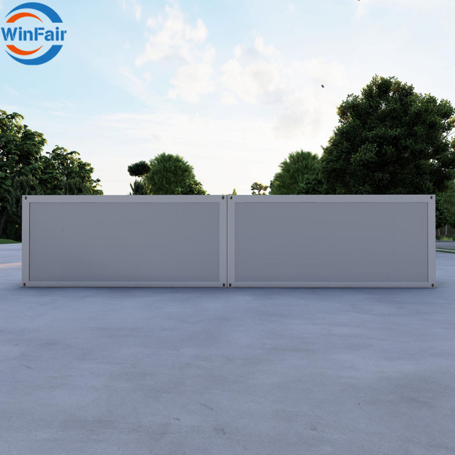 WinFair Mobile Foldable Flat Pack Container Homes House Prefab Houses Granny Flat for Seaside Bungalow / Equipment Room
