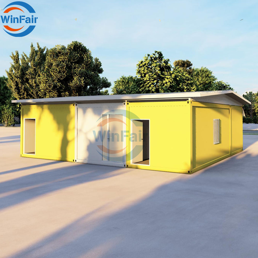 WinFair Luxury Modern 20Ft Modular Prefab Container House Philippines With Bathroom for Dormitory Office Camp /Casa Container