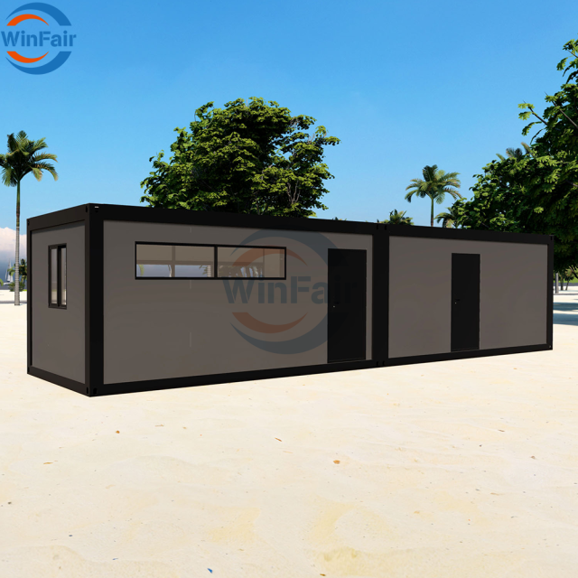 WinFair Oem Low Price Flat Pack Prefab Houses Container Coffee Shop for Pop-Up Store / Pop-Up Shop/Street Retail Kiosk