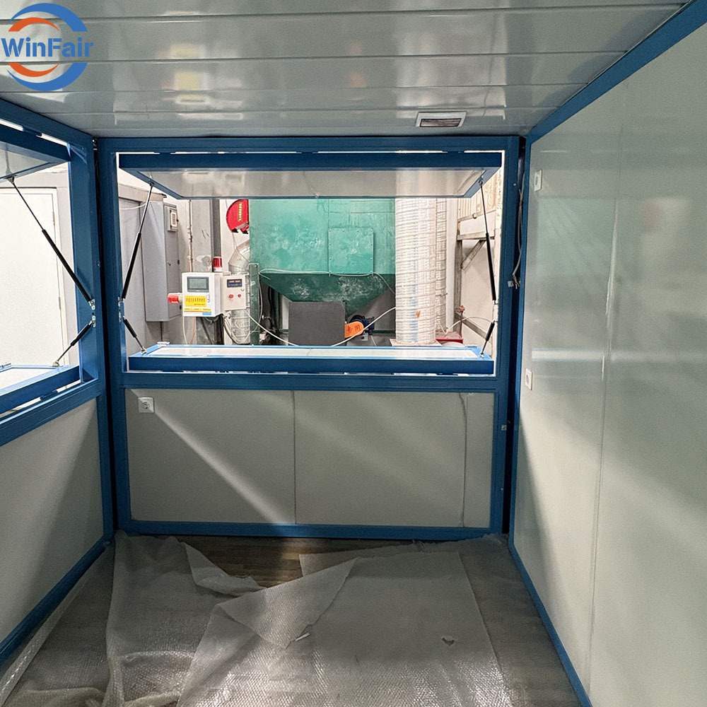 WinFair Competitive Price Sandwich Panel Prefabricated Container House Modular for Pop-Up Shop/Retail Booth/Street Retail Kiosk
