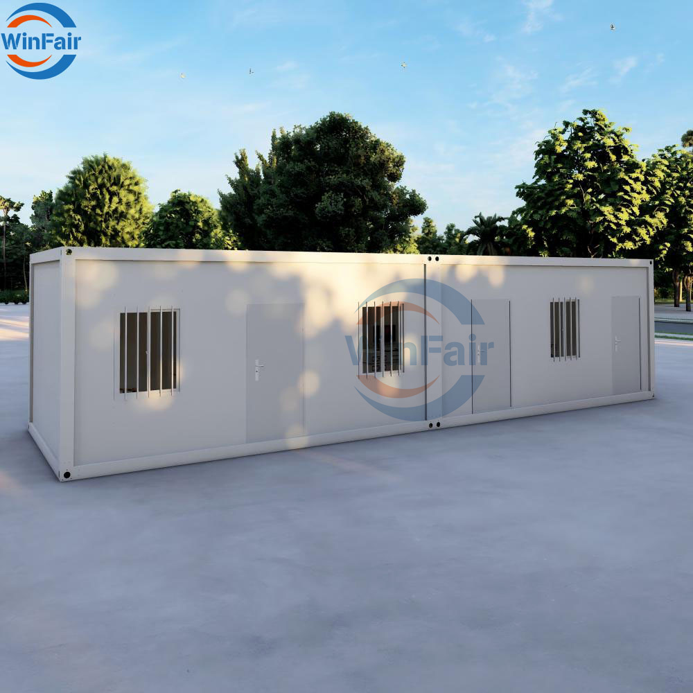 WinFair Modern Luxury Prefab 40 Feet Modular Steel House Home for Living Container / Casa Container /Granny Flat / Guest House