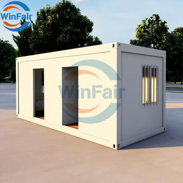 WinFair Modular 2 Bedroom Container Homes 20Ft Luxury Foldable House Two Rooms for Rural Villa/Farmhouse / Eco-Lodge