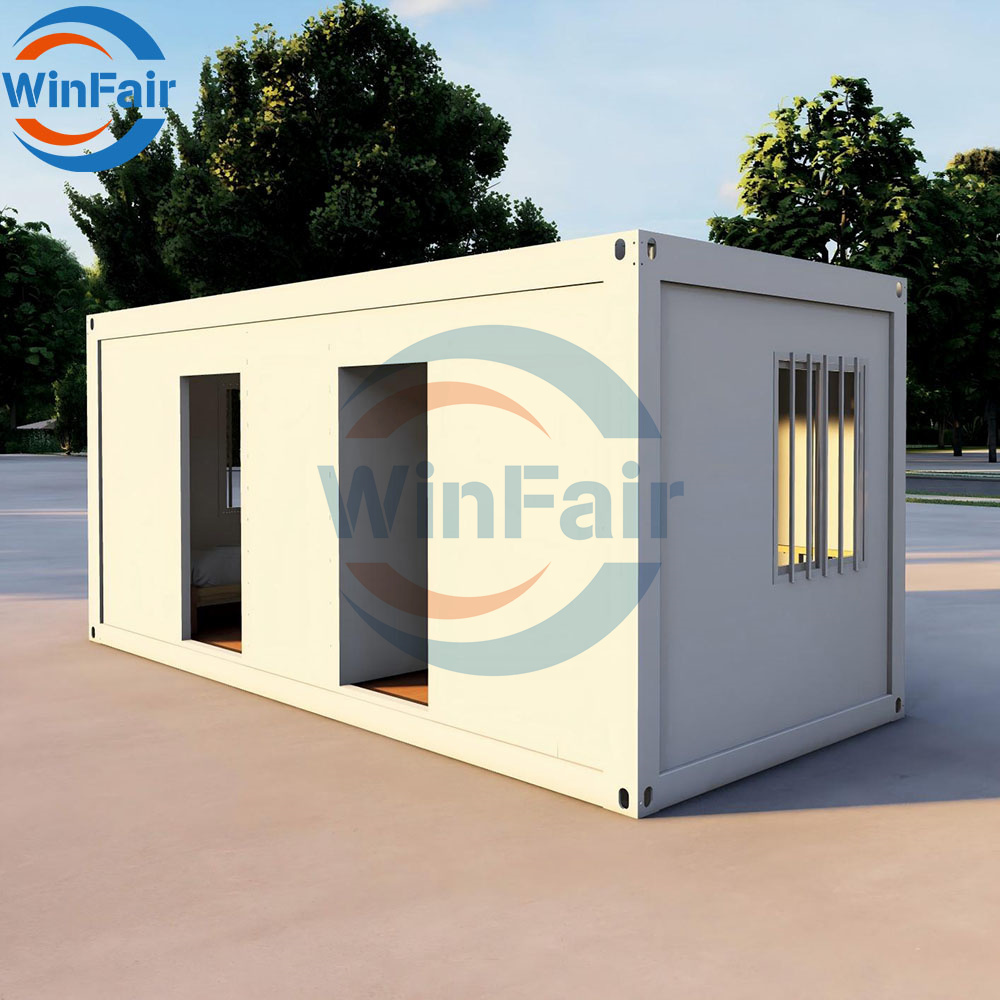 WinFair Chile Folding Container Prefabricated Modern 2 Bedroom Prefab Houses for Construction Site Office / Vacation Rental
