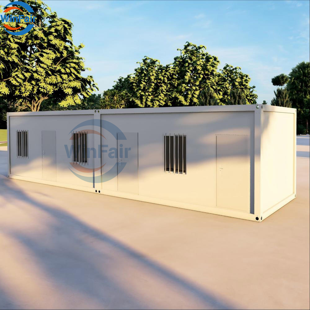 WinFair Customized Tiny Modular Prefab 3 Bedroom House Container in Davao City for Dormitory Office Camp / Moq 6 Sets