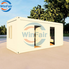WinFair Chile Folding Container Prefabricated Modern 2 Bedroom Prefab Houses for Construction Site Office / Vacation Rental
