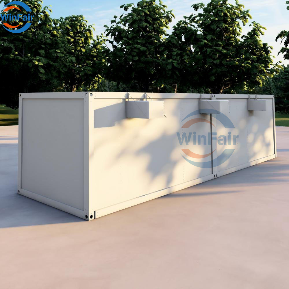 WinFair Modern Luxury Prefab 40 Feet Modular Steel House Home for Living Container / Casa Container /Granny Flat / Guest House