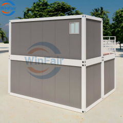WinFair Portable Luxury Two Floor Small Detachable Container House for Madagascar Living Container / Casa Container