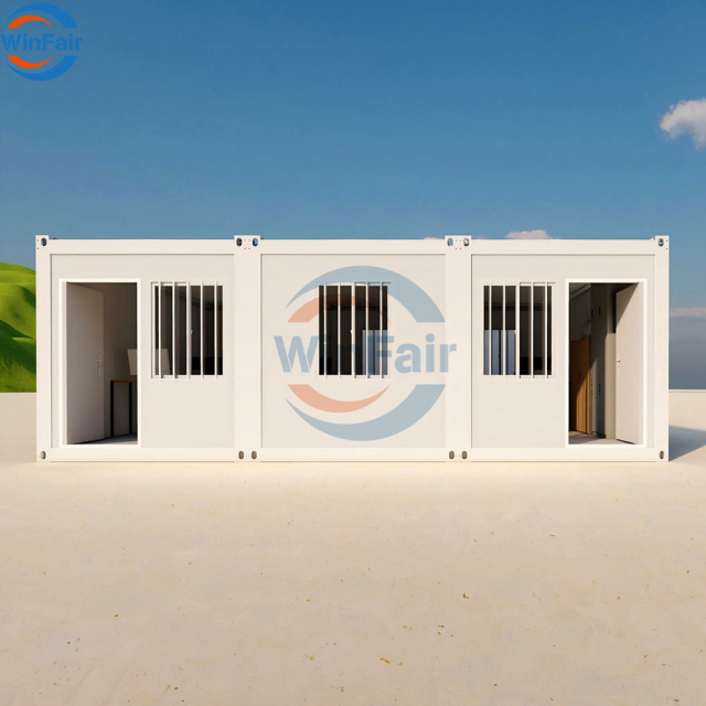 WinFair China Tiny Prefab Folding House Modular Prefabricated Container Home for Rural Villa/ Construction Site Office