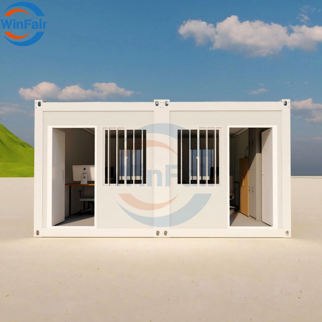 WinFair Portable Fabricated Villa Folding Prefab Container House Prefabricated Homes Luxury for Ce Certified / Mining Office