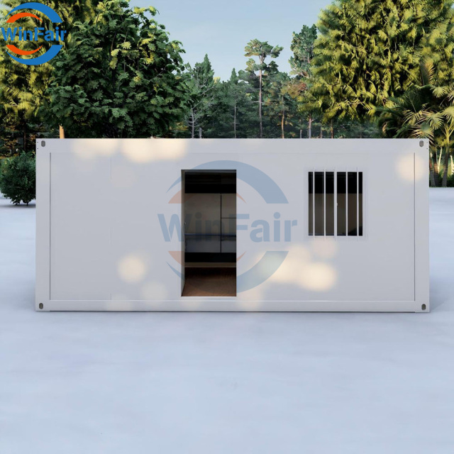 WinFair Competitive Price Portable Villa Modular 20Ft Container House Luxury Prefabricated Home With Toilet and Shower