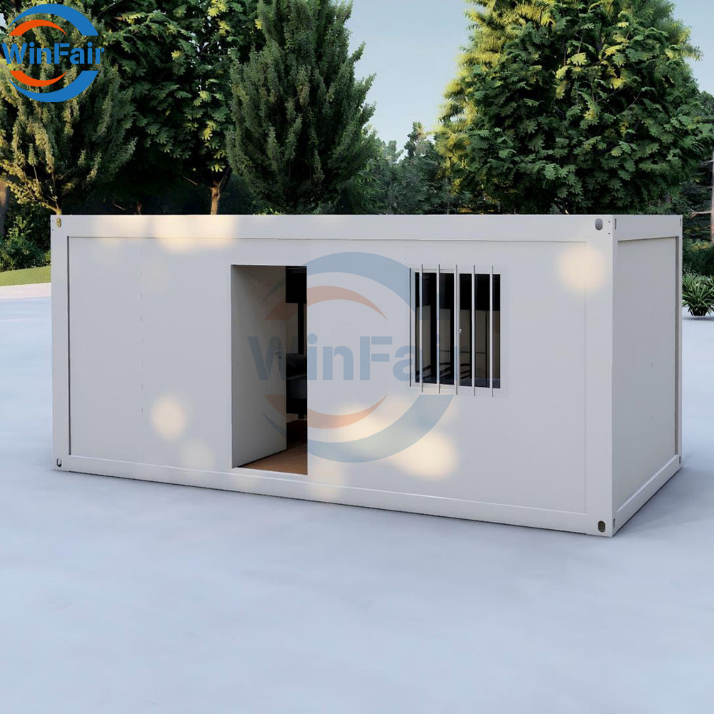 WinFair Competitive Price Portable Villa Modular 20Ft Container House Luxury Prefabricated Home With Toilet and Shower