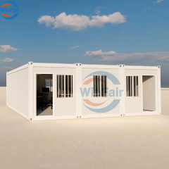 WinFair China Tiny Prefab Folding House Modular Prefabricated Container Home for Rural Villa/ Construction Site Office