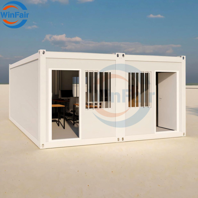 WinFair Portable Fabricated Villa Folding Prefab Container House Prefabricated Homes Luxury for Ce Certified / Mining Office