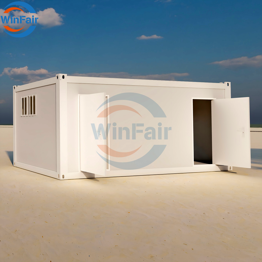WinFair China Folding Prefabricated Home Modern Single Room Container House 20 Ft for Quick Install House / Ce Certified