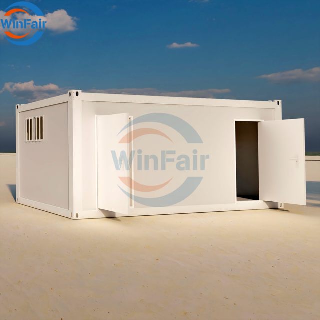 WinFair Honduras Modular Prefab Steel 20Ft Folding Bathroom Container House Hom for Shower Unit / Ablution Block
