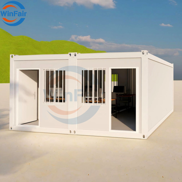 WinFair Portable Fabricated Villa Folding Prefab Container House Prefabricated Homes Luxury for Ce Certified / Mining Office