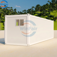 WinFair Honduras Modular Prefab Steel 20Ft Folding Bathroom Container House Hom for Shower Unit / Ablution Block
