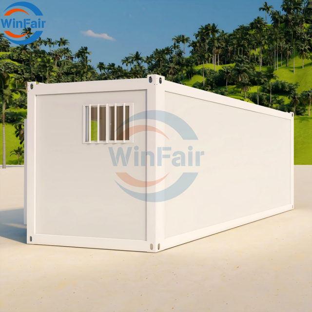 WinFair Honduras Modular Prefab Steel 20Ft Folding Bathroom Container House Hom for Shower Unit / Ablution Block