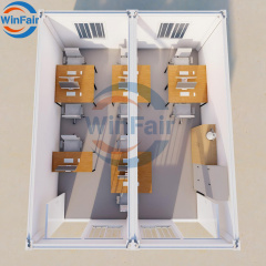 WinFair Portable Fabricated Villa Folding Prefab Container House Prefabricated Homes Luxury for Ce Certified / Mining Office