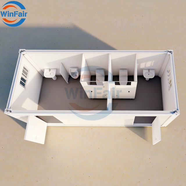 WinFair China Folding Prefabricated Home Modern Single Room Container House 20 Ft for Quick Install House / Ce Certified
