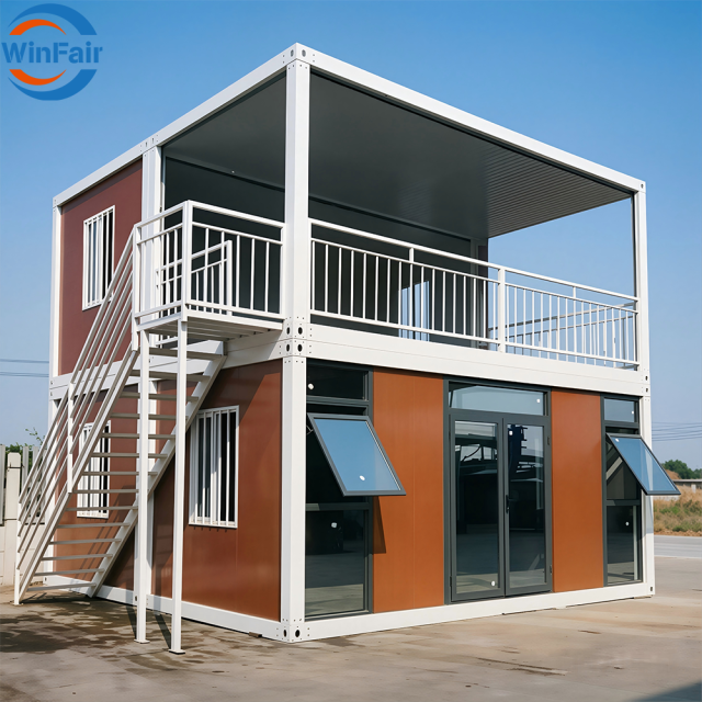 WinFair Ark 3 Bedroom Prefab Resort Beach Container House Prefabricated Suriname Under 80K 2 Story Guyana for Retirement Home