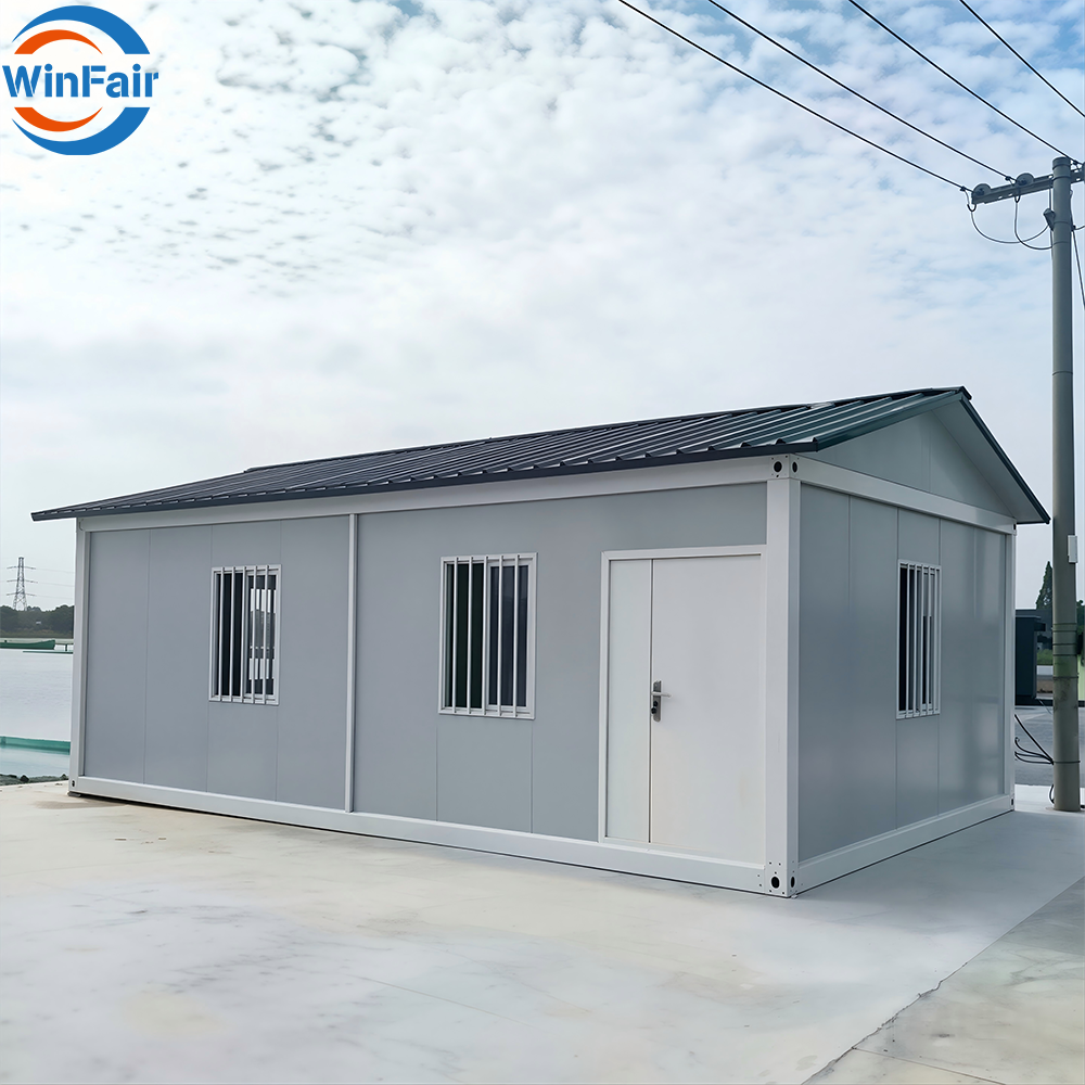 WinFair Costa Rica Triangle Modular Container Garden House 1 Bedroom With Toilet and Shower for Granny Flat / Guest House