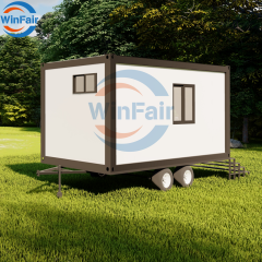 WinFair Low Cost Prefab Mobile Home Modular Trailer House Container Office Casas Contenedor for Construction Site Office