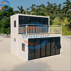 WinFair Namibia Apartments Prefab Mobile Tiny House Container Living Room With Bathroom for Luxury Resort Villa/Vacation Rental
