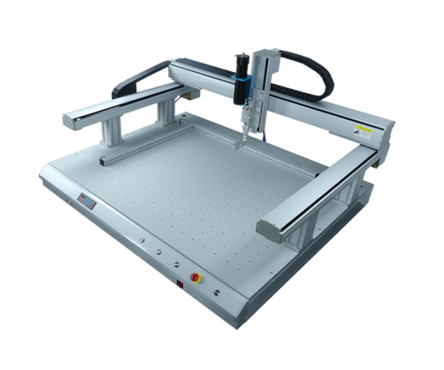 300CC ซิลิโคนโลหะแขน - เดสก์ทอป Gantry เครื่องจ่าย 3 แกน